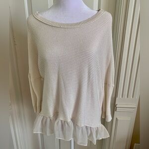 Off-White American Eagle Crew Neck Sweater Size Small